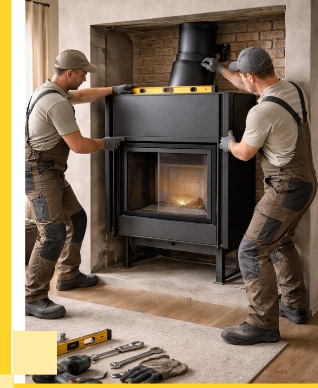 Установка каминных топок в Минеральных Воде под ключ от 18644 р. | ЭриданМнр