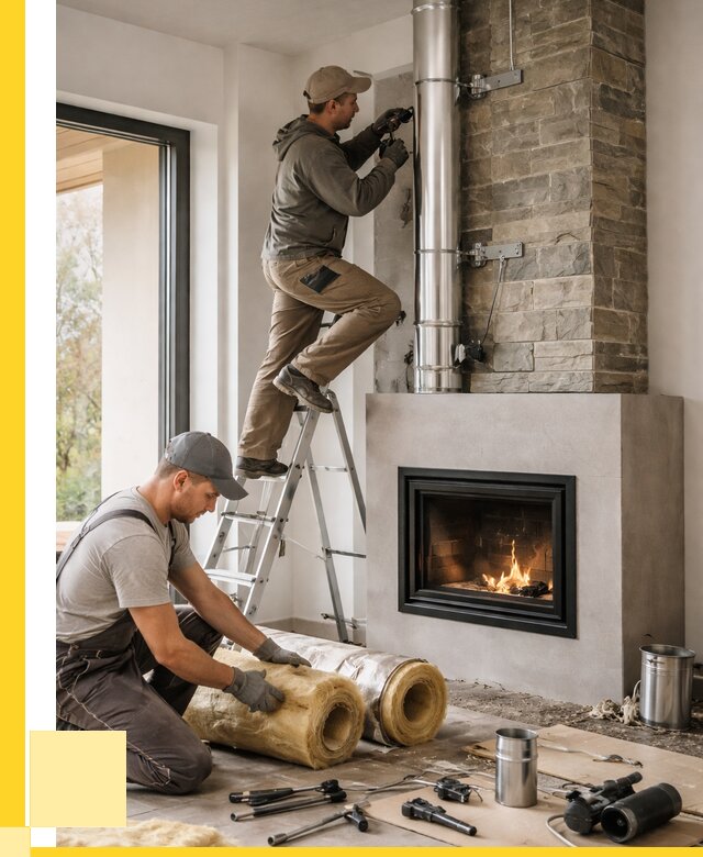 Монтаж дымоходов для каминов в Минеральных Воде от 15537 р. ЭриданМнр