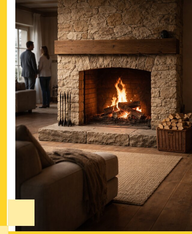 Открытые камины под ключ в Минеральных Воде от 155370 р. ЭриданМнр