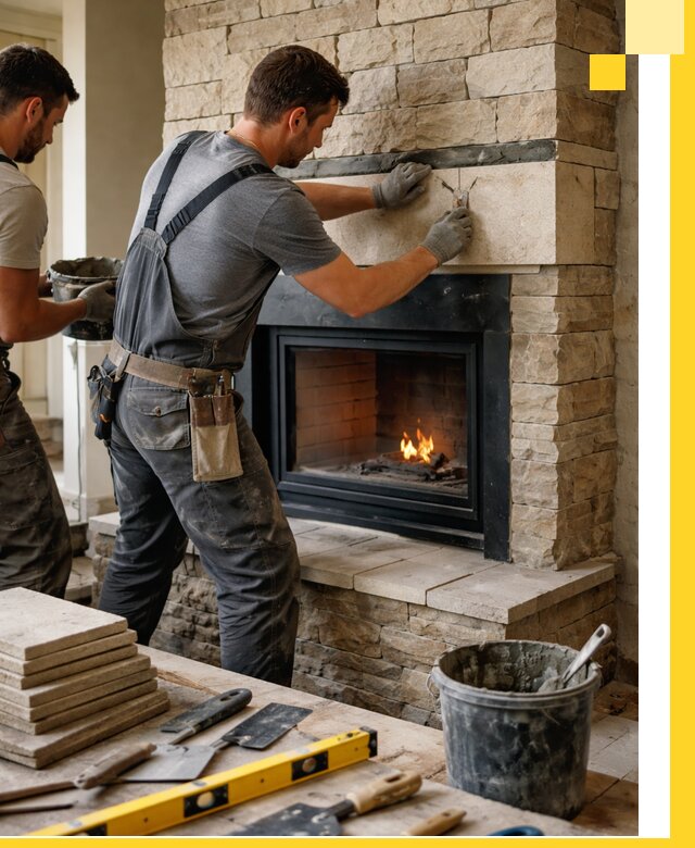 Проектирование и установка открытых каминов в Минеральных Воде