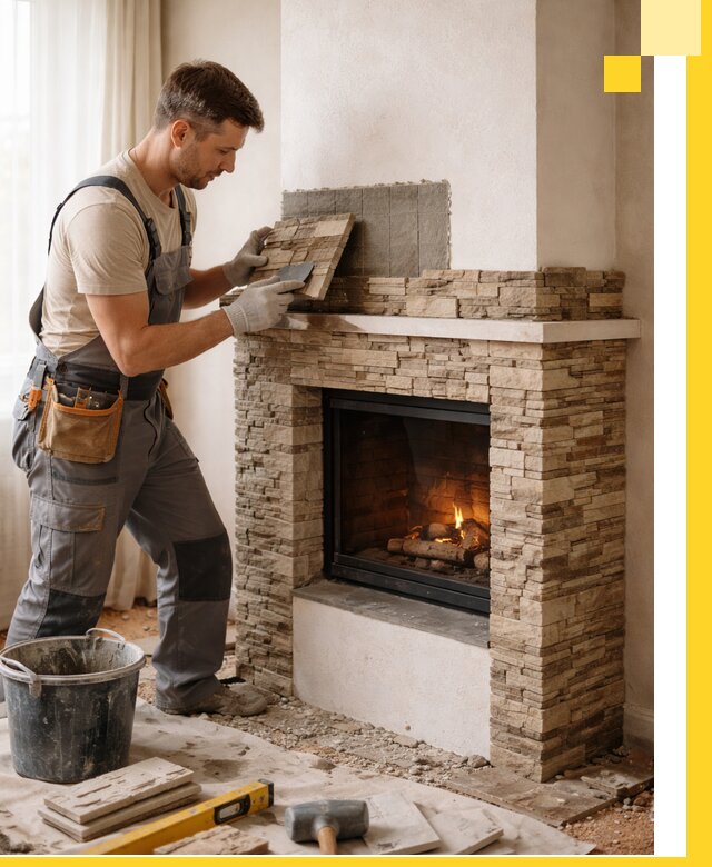 Изготовление и монтаж каминов для дома под ключ в Минеральных Воде