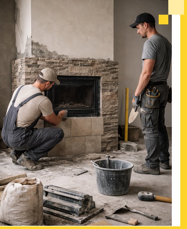 Камины под ключ в Минеральных Воде: проект, изготовление и монтаж