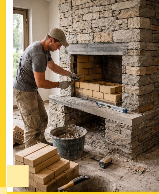 Кладка каминов и камина в Минеральных Воде от 25895 р. ЭриданМнр