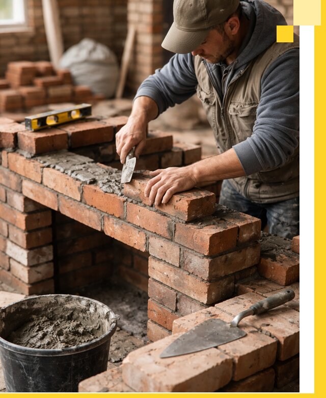 Кладка каминов под ключ в Минеральных Воде профессиональная отделка и монтаж