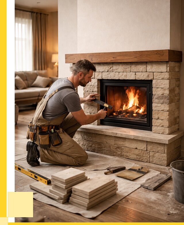 Строительство каминов в Минеральных Воде от 155370 р., ЭриданМнр - под ключ