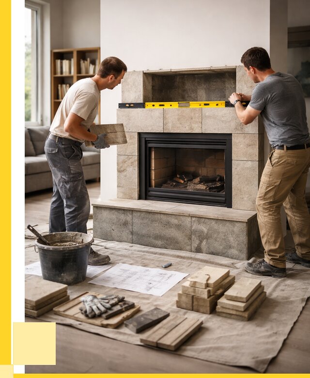 Монтаж каминов и установка в Минеральных Воде от 46611 р. | ЭриданМнр