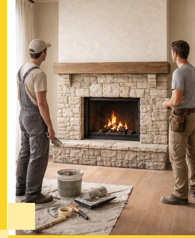 Отделка каминов в Минеральных Воде от 6733 р. под ключ | ЭриданМнр