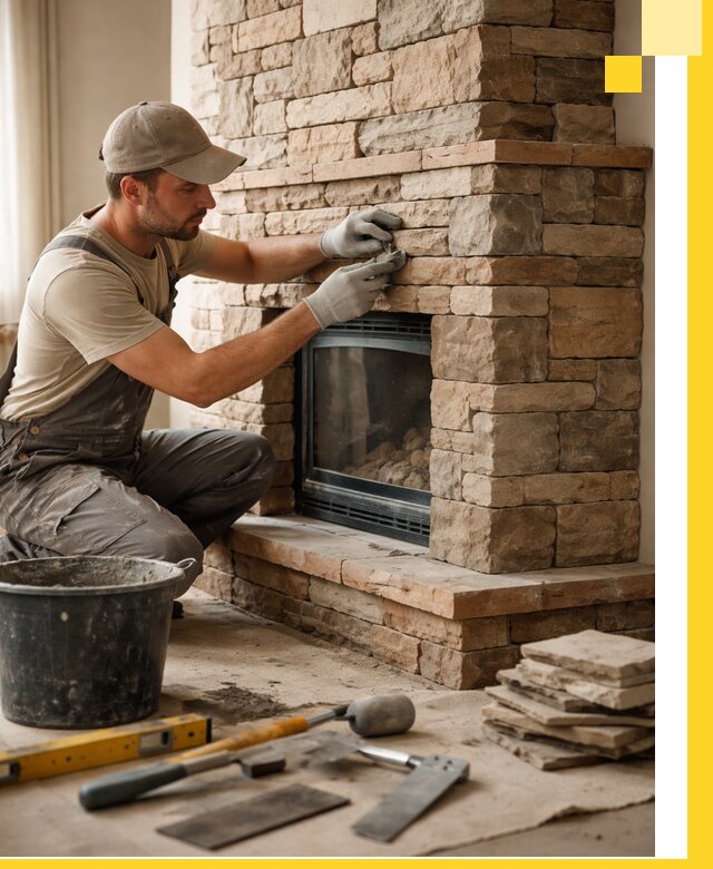 Проектирование и установка печей-каминов под ключ в Минеральных Воде