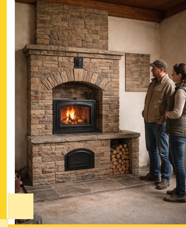 Кирпичная печь под ключ в Минеральных Воде от 155370 р. | ЭриданМнр