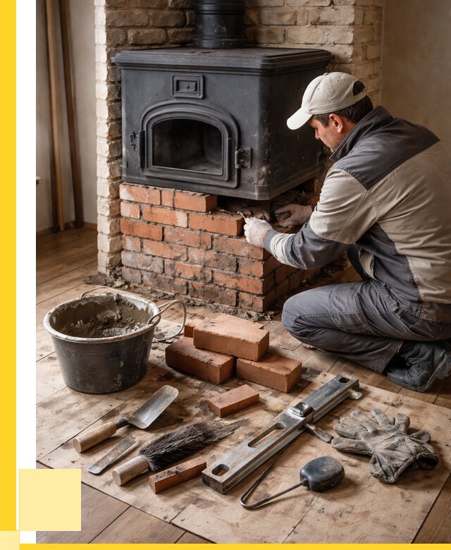 Ремонт печей в Минеральных Воде от 12430 р., услуги печника ЭриданМнр