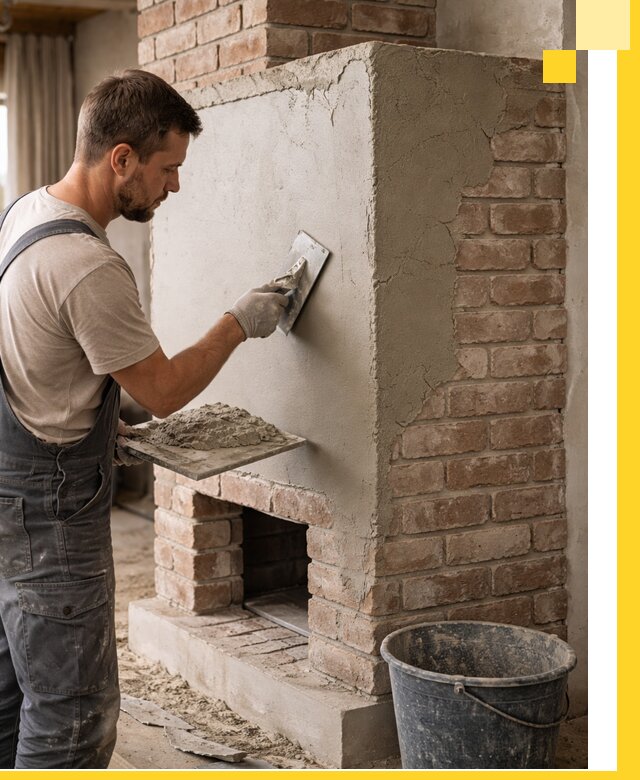 Отделка печей и облицовка каминов в Минеральных Воде под ключ