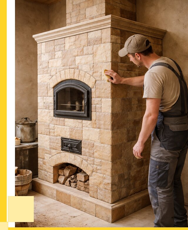 Облицовка печей в Минеральных Воде от 4661 р. под ключ | ЭриданМнр