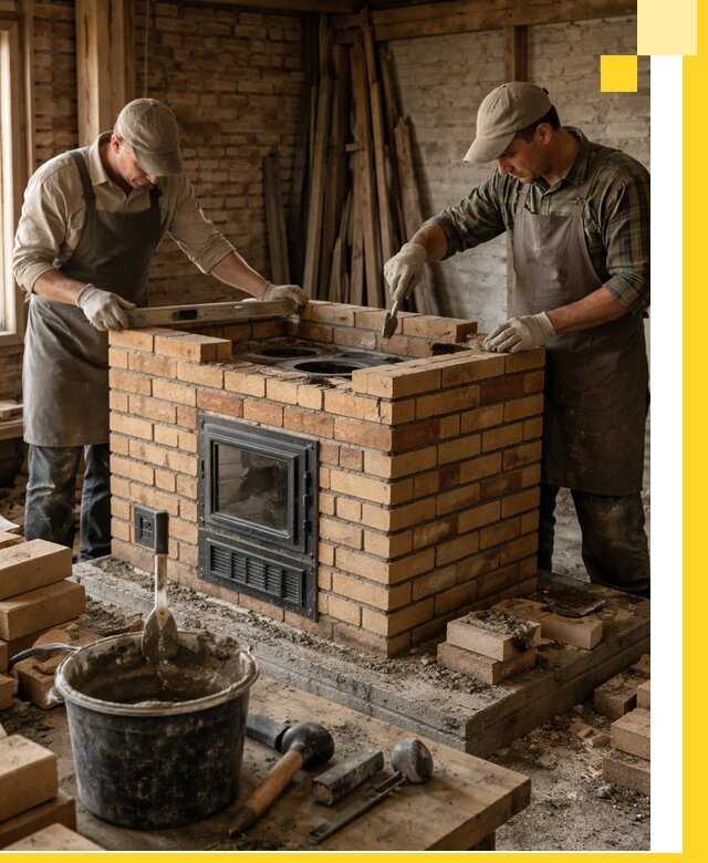 Изготовление и установка варочных печей под ключ в Минеральных Воде