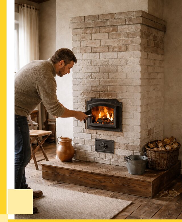 Печь голландка из кирпича в Минеральных Воде от 88043 р. | ЭриданМнр