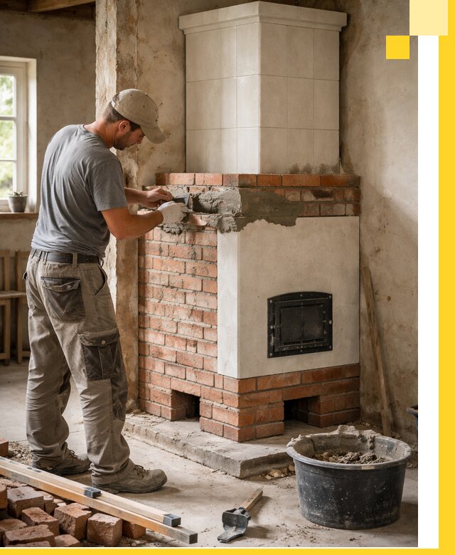 Изготовление и установка печей-голландок под ключ в Минеральных Воде