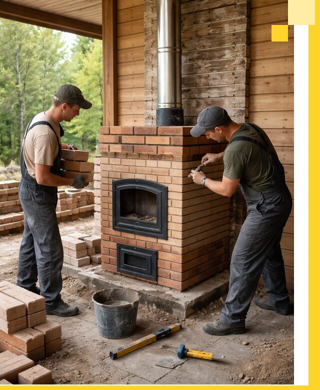 Производство и установка дачных печей под ключ в Минеральных Воде