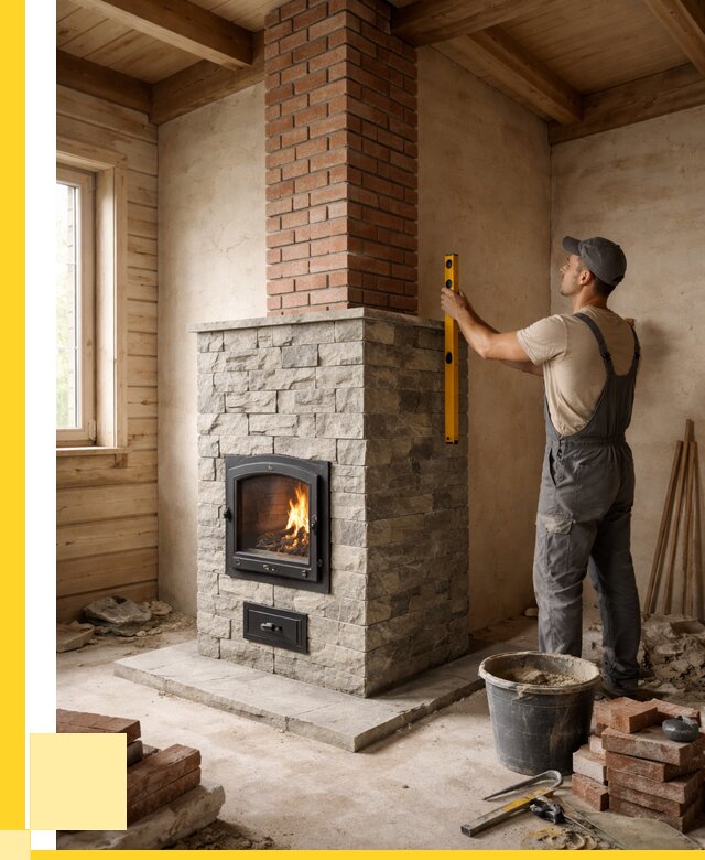 Печи и дымоходы под ключ в Минеральных Воде от 46611 р., ЭриданМнр