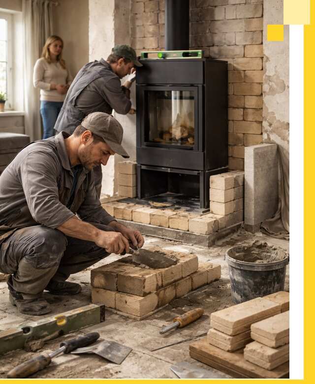 Печи и камины под ключ: проект, установка в Минеральных Воде