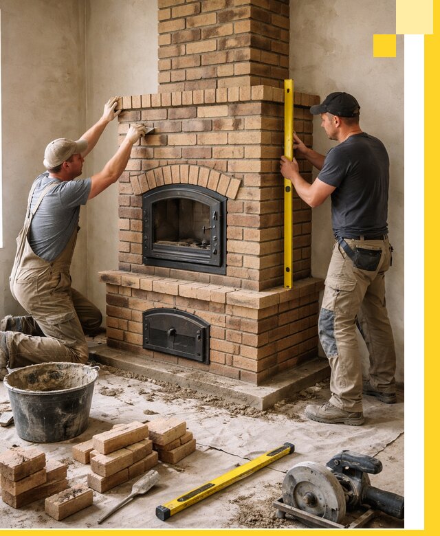 Продажа и установка печей и каминов для дома под ключ в Минеральных Воде