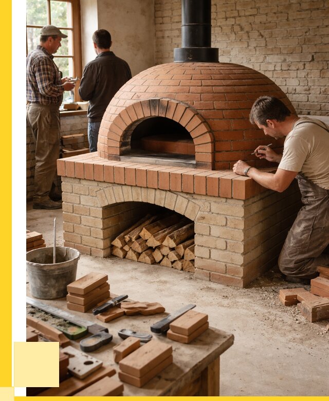 Помпейская печь дровяная для пиццы в Минеральных Воде | ЭриданМнр от 207160 р.