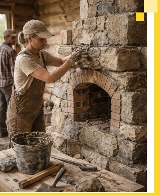 Каменные печи на заказ и монтаж в Минеральных Воде, долговечные решения