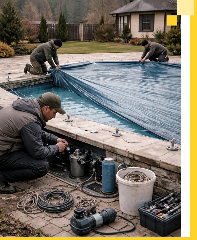 Консервация бассейнов в Минеральных Воде: подготовка к длительному хранению