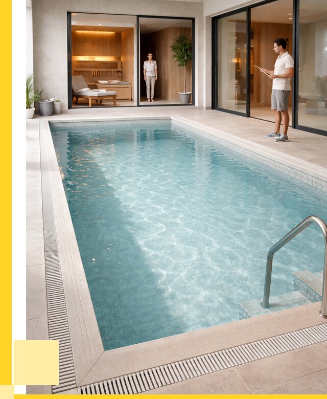 Отделка бассейна пленкой ПВХ в Минеральных Воде от 3625 р. - ЭриданМнр