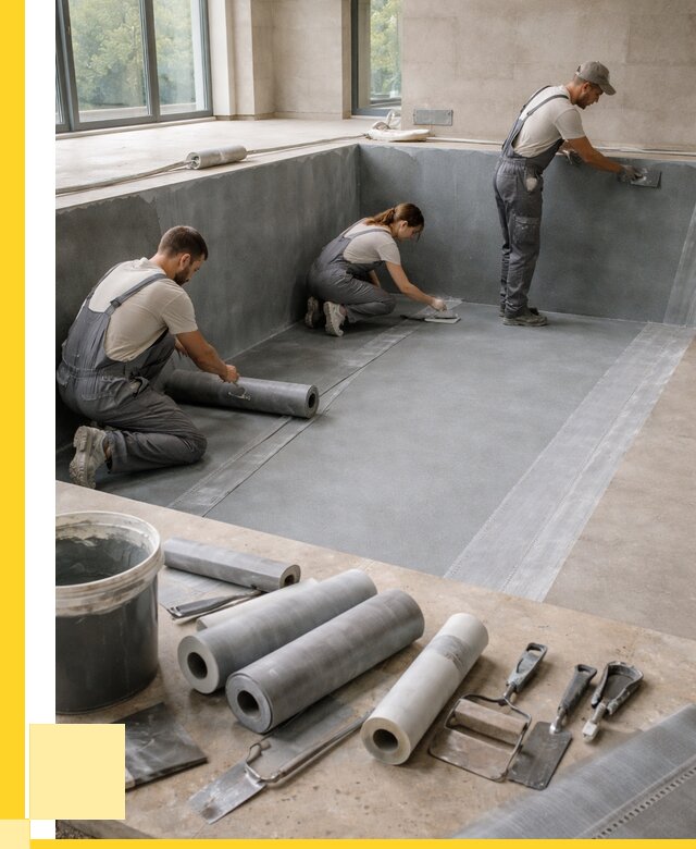 Гидроизоляция бассейнов в Минеральных Воде от 2072 р., ЭриданМнр