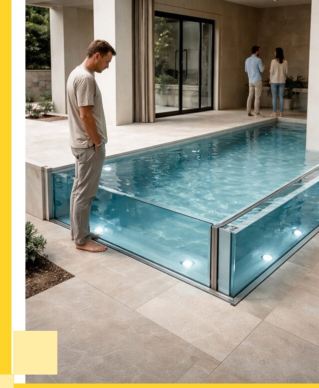 Стеклянные бассейны в Минеральных Воде от 1242960 р. | ЭриданМнр — мозаика