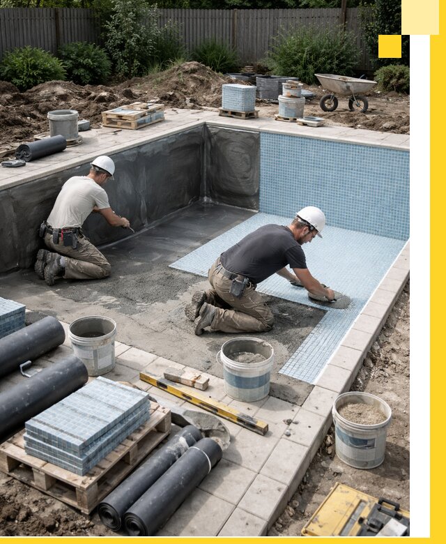 Проектирование и строительство стационарных бассейнов в Минеральных Воде