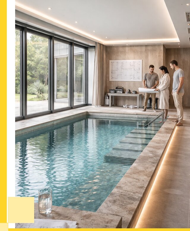 Закрытые бассейны под ключ в Минеральных Воде от 2589500 р. | ЭриданМнр