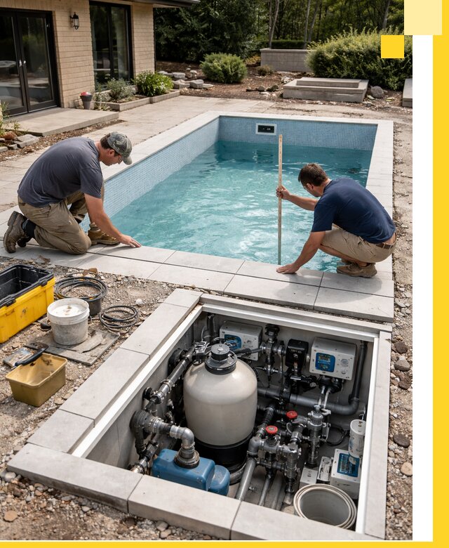 Строительство качественных домашних бассейнов под ключ в Минеральных Воде