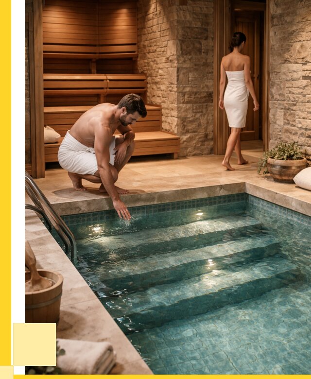 Сауна с бассейном под ключ в Минеральных Воде от 124296 р., ЭриданМнр