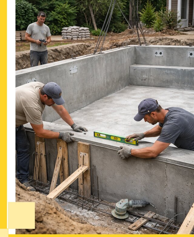 Монтаж чаши бассейна в Минеральных Воде под ключ от 258950 р., ЭриданМнр