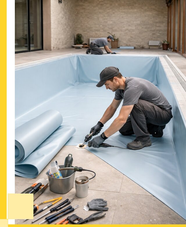 Пленка ПВХ для бассейнов в Минеральных Воде от 2590 р. | ЭриданМнр