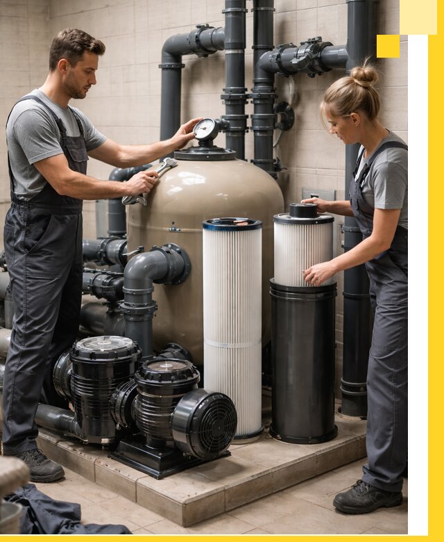 Фильтры и системы фильтрации для бассейнов в Минеральных Воде