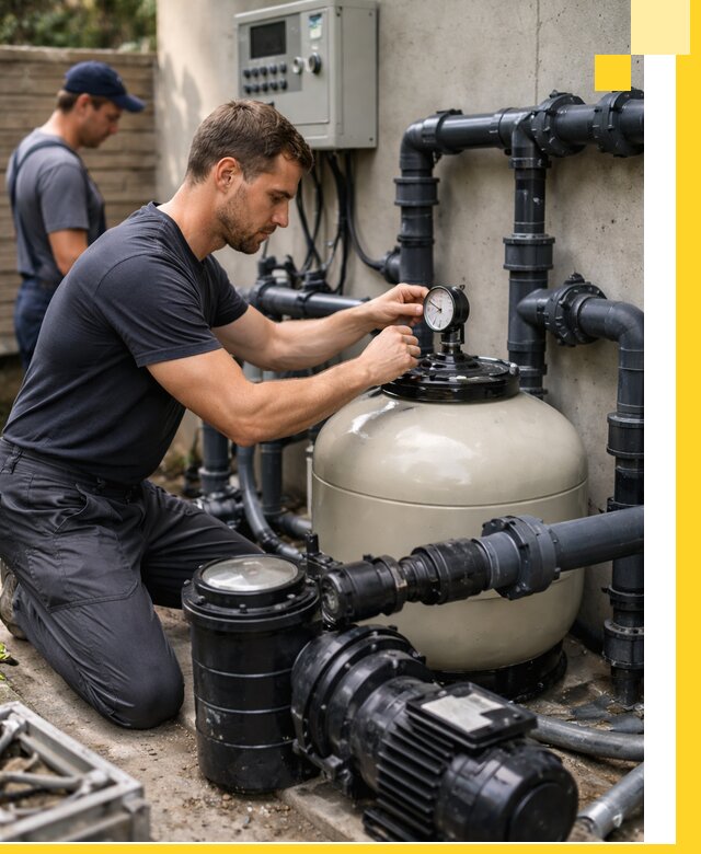 Поставка и монтаж фильтровального оборудования для бассейнов в Минеральных Воде