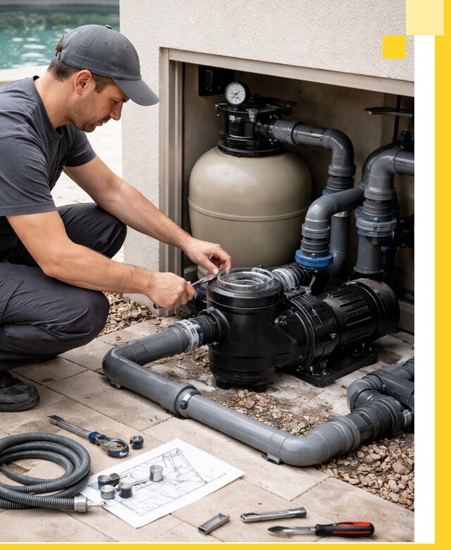 Поставка, монтаж и сервис насосов для бассейнов в Минеральных Воде