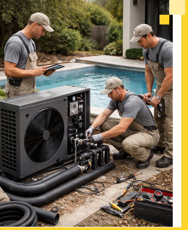 Проектирование и установка тепловых насосов для бассейнов в Минеральных Воде