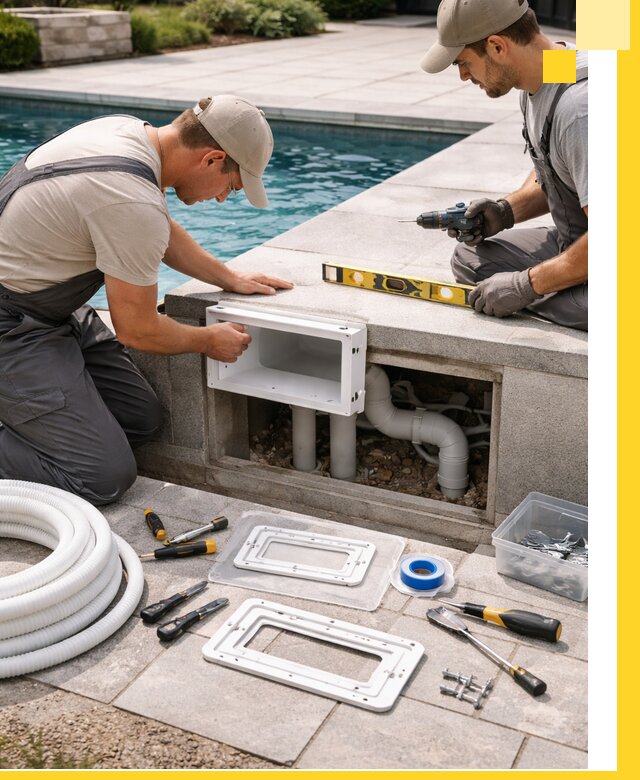 Поставка и установка скиммеров для бассейнов в Минеральных Воде