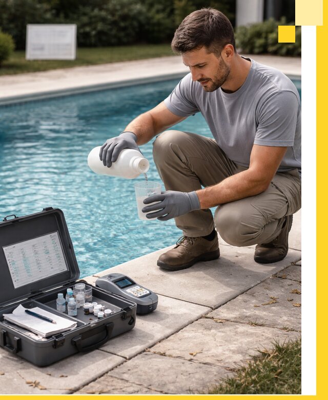 Профессиональная дезинфекция воды в бассейне в Минеральных Воде