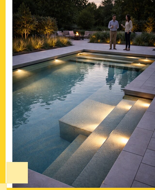 Освещение бассейнов в Минеральных Воде под ключ от 25895 р. | ЭриданМнр