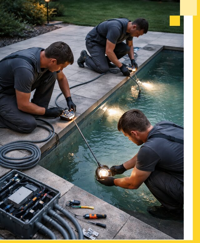 Профессиональное освещение бассейнов в Минеральных Воде: дизайн и монтаж