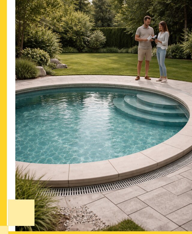 Круглые каркасные бассейны купить в Минеральных Воде от 258950 р. | ЭриданМнр