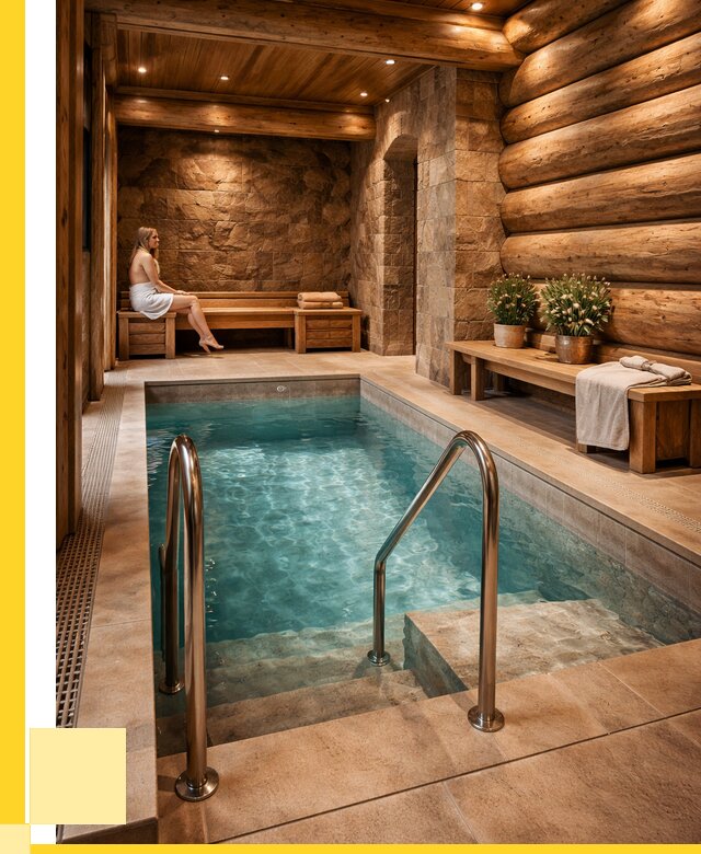 Аренда бани с бассейном в Минеральных Воде от 1553700 р. | ЭриданМнр