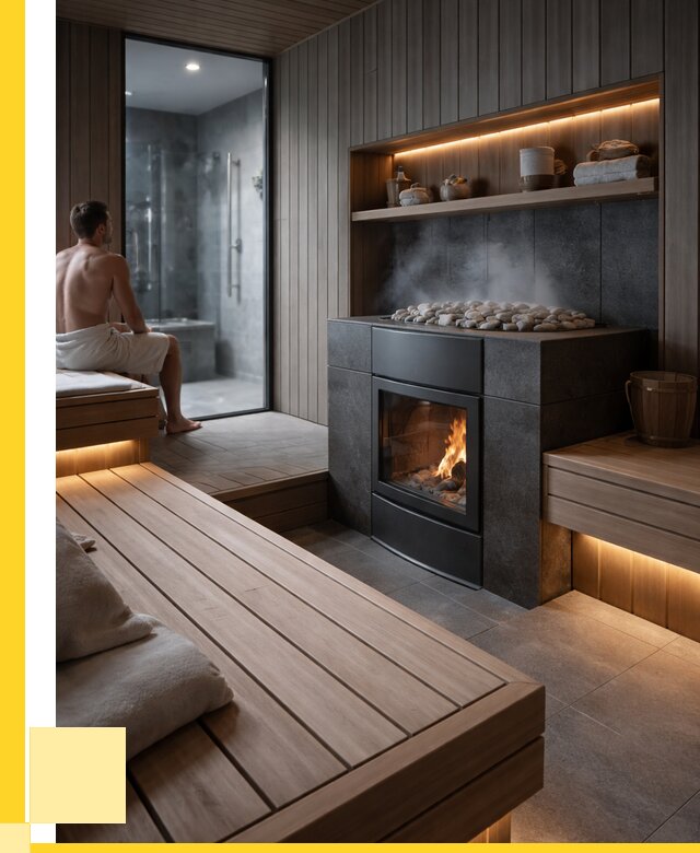 Проект сауны в частном доме в Минеральных Воде от 36253 р. | ЭриданМнр