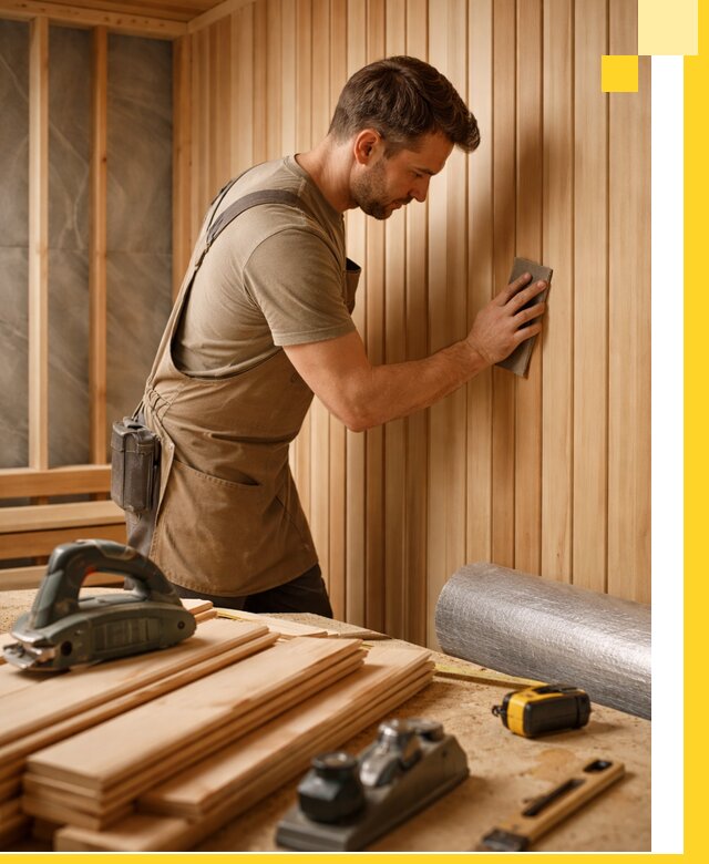 Профессиональная отделка саун и парных под ключ в Минеральных Воде