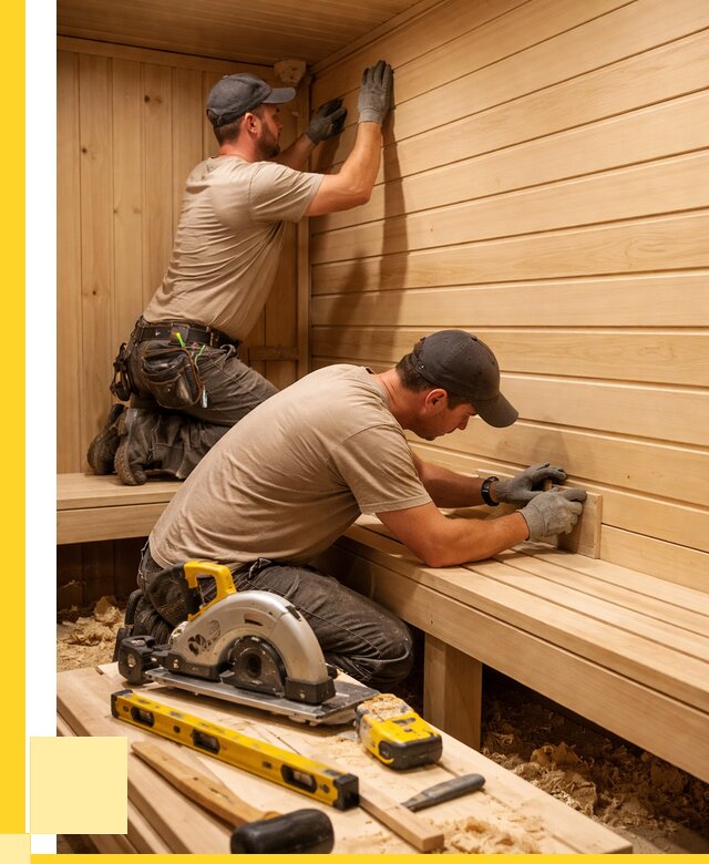 Обшивка саун вагонкой в Минеральных Воде от 2590 р. | ЭриданМнр