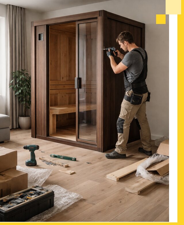 Установка и производство мини саун под ключ в Минеральных Воде