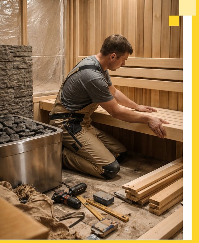 Сауны для дома под ключ с проектированием и монтажом в Минеральных Воде